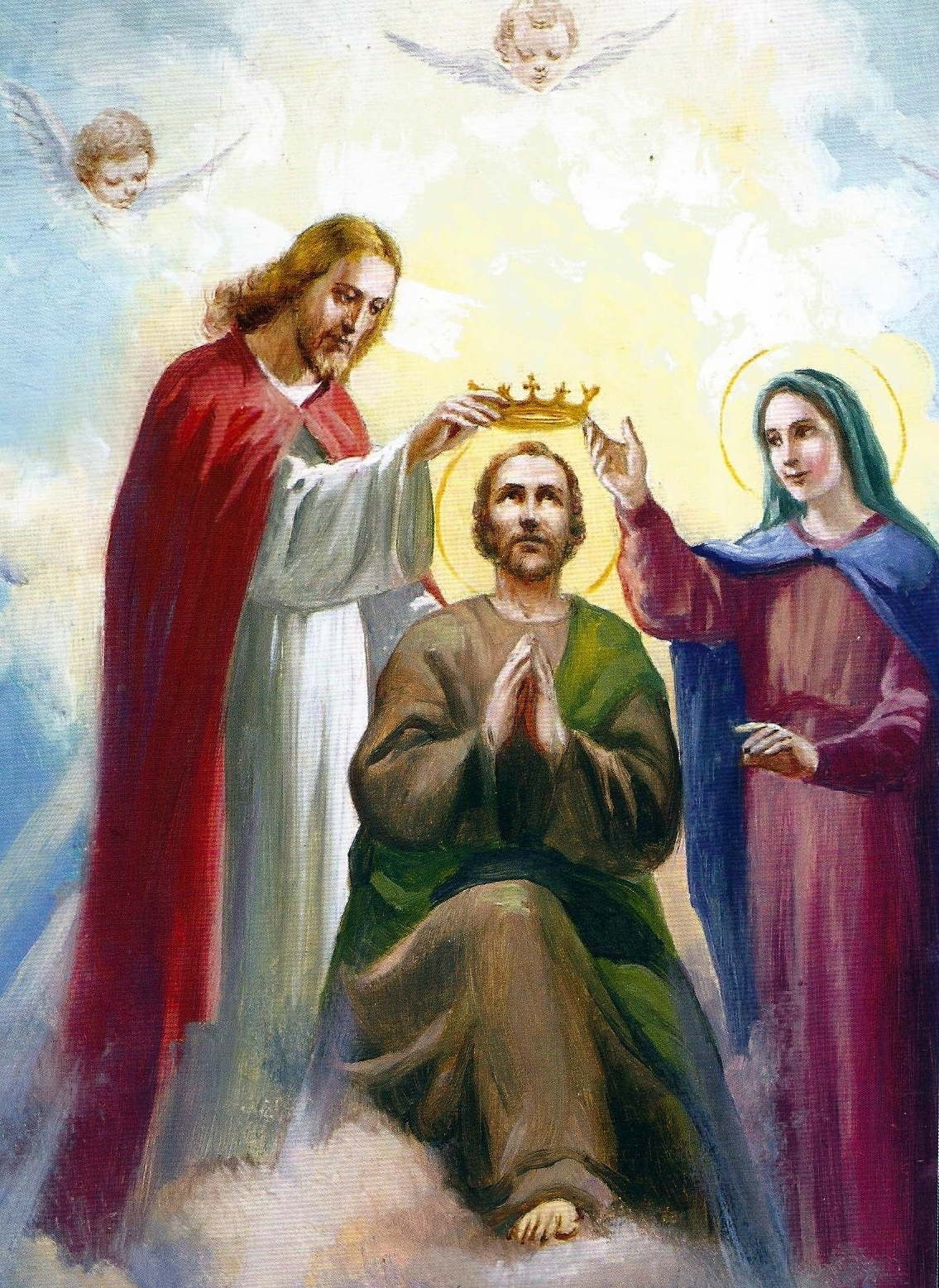 Consécration aux trois SacréCoeurs. le Coeur Immaculé de Marie Consécration aux trois SacréCoeurs. le Coeur Immaculé de Marie